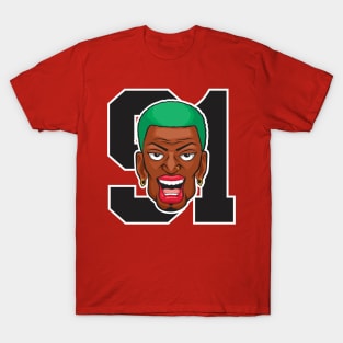 Dennis Rodman 91 T-Shirt